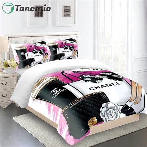 Chanel Comforter Set .